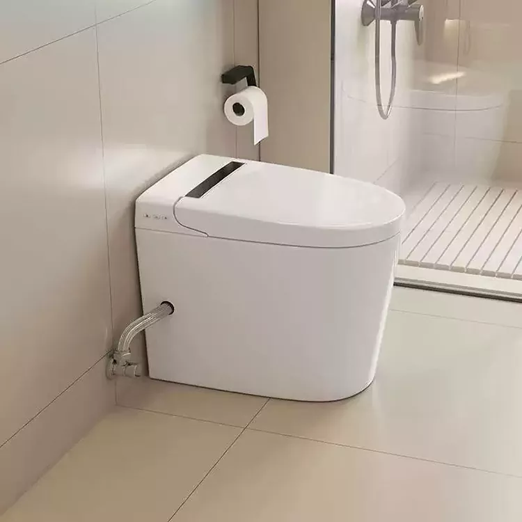 Modernus minimalistinis išmanusis tualetas