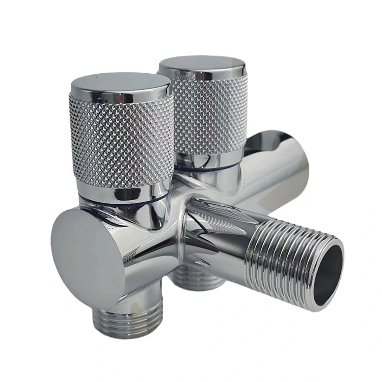 Sieninis dvigubo kampo vožtuvas